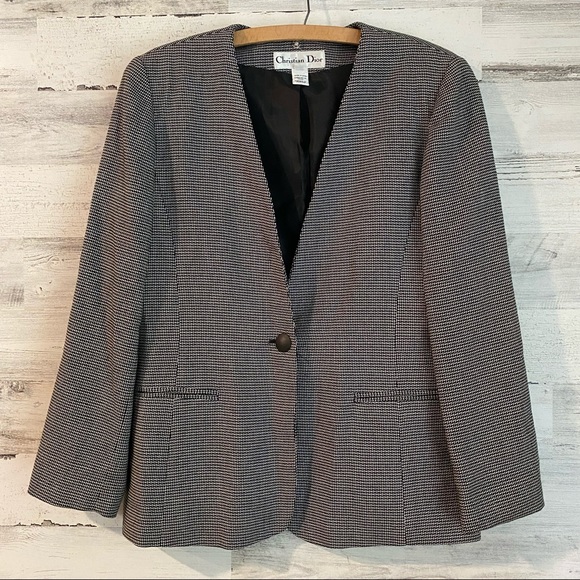 Christian Dior vintage blazer size 10 made in USA